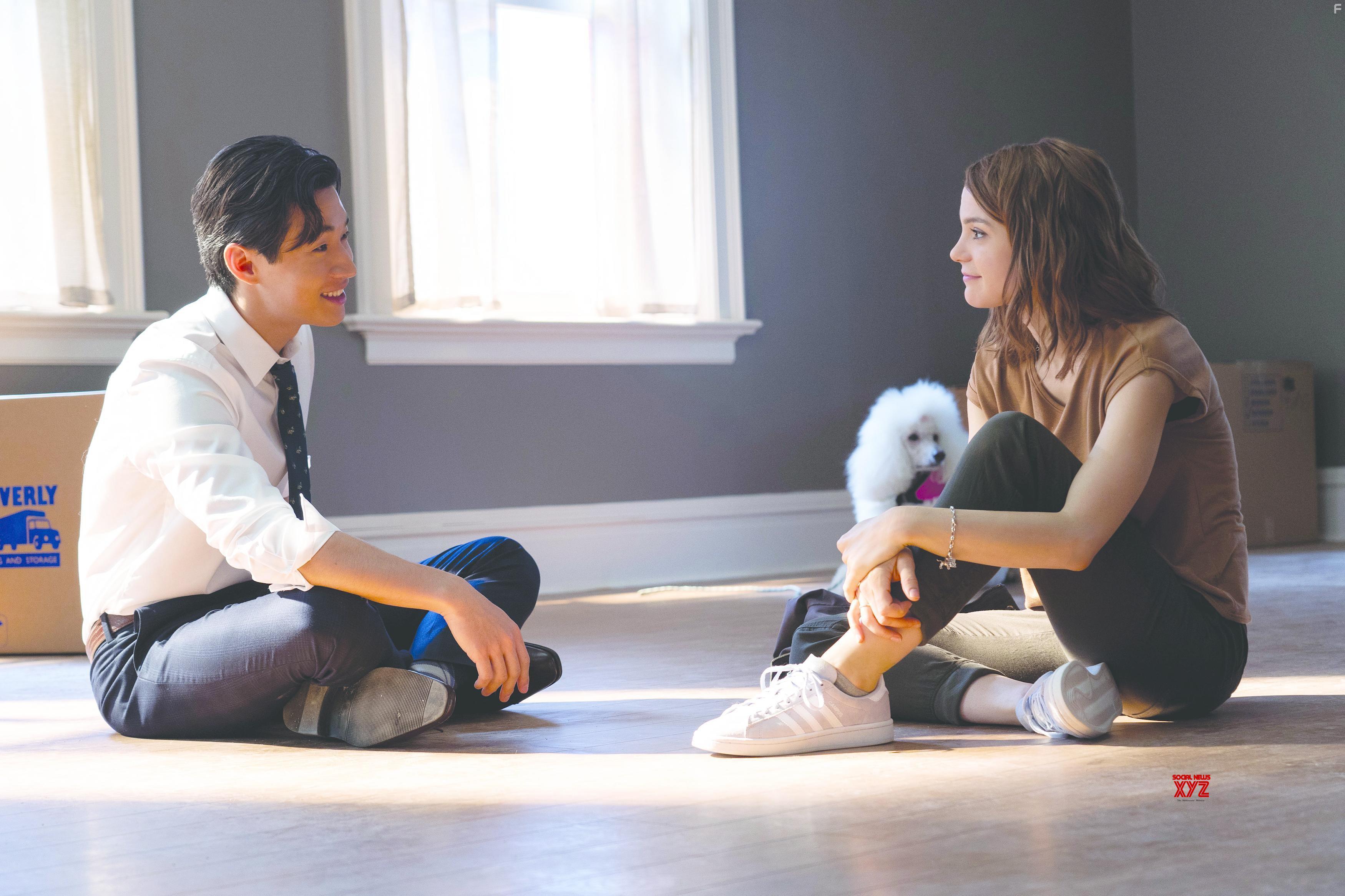 Kathryn Prescott and Henry Lau in A Dog's Journey (2019)