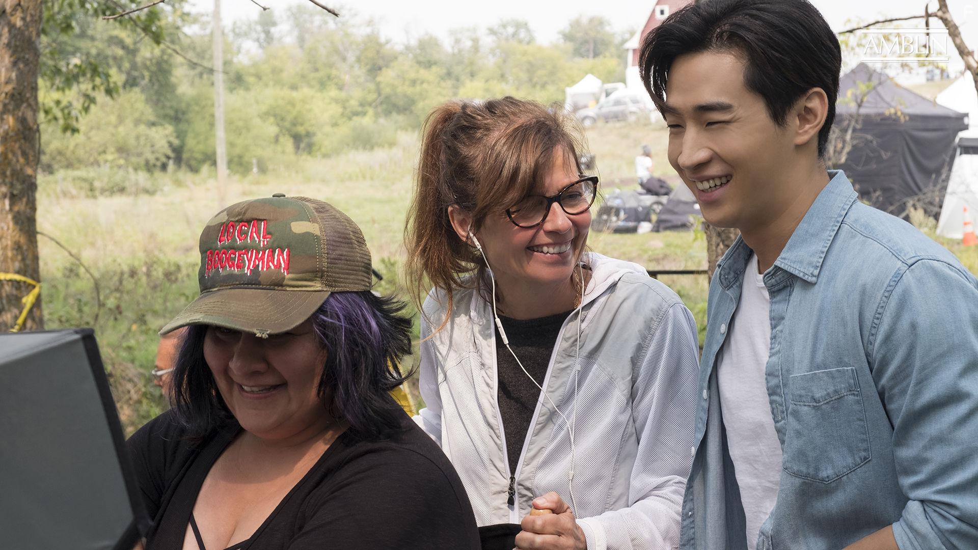 Gail Mancuso and Henry Lau in A Dog's Journey (2019)