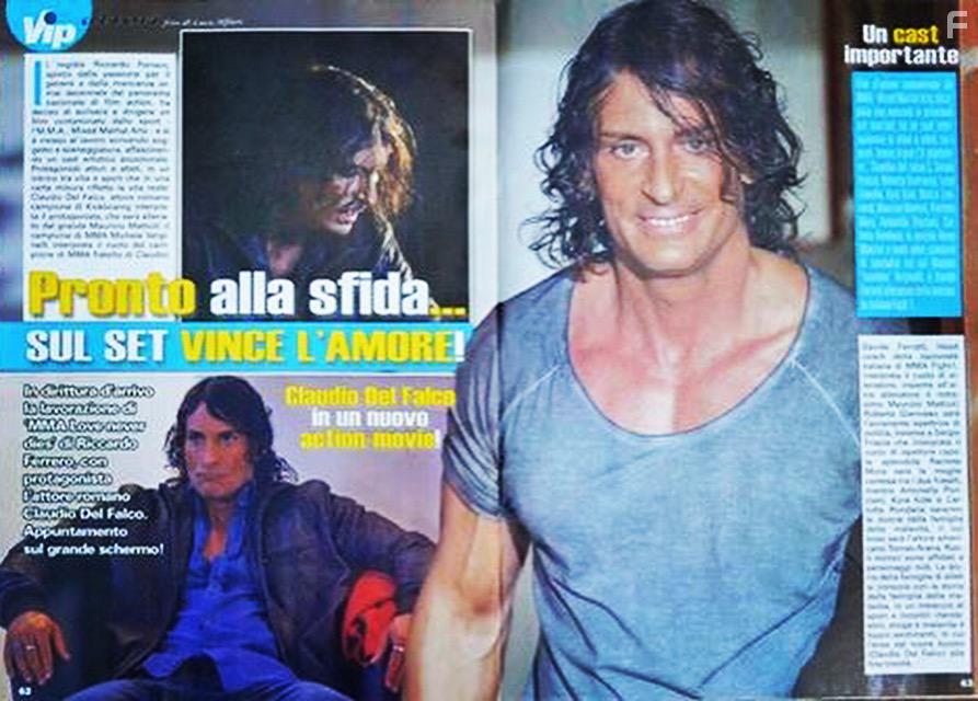 Claudio Del Falco at an event for MMA Love Never Dies (2017)