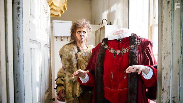 Laurence Rickard and Yani Xander in Ghosts (2019)