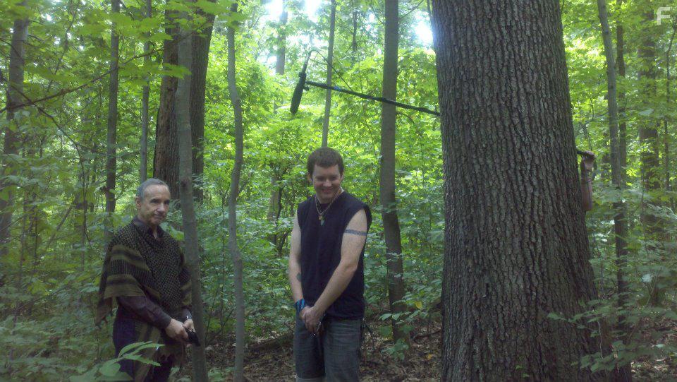 Lloyd Kaufman and J.D. Korejko in Daisy Derkins vs. The Bloodthirsty Beast of Barren Pines! (2019)