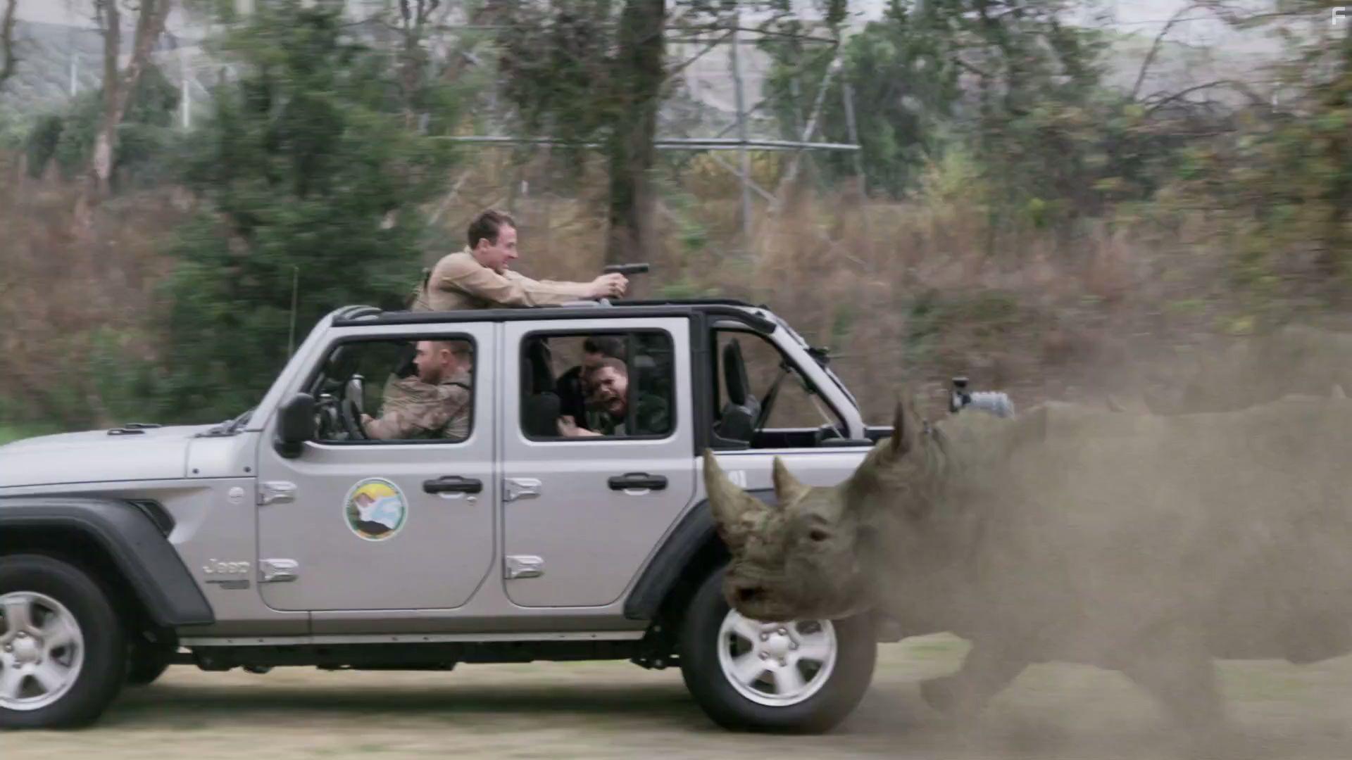 Jonathon Buckley, Jarrid Masse, and Jumarcus Mason in Zoombies 2 (2019)