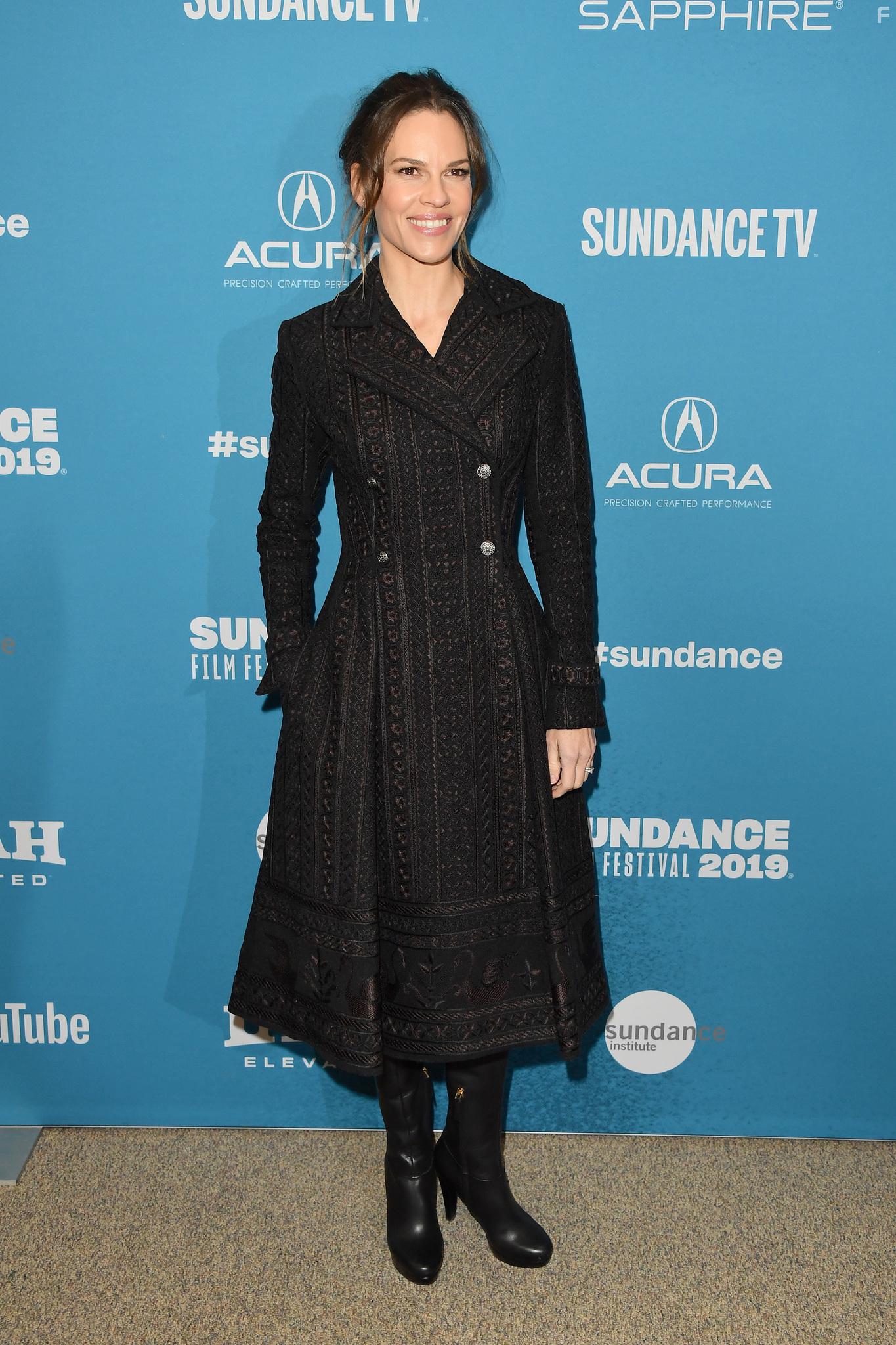 Hilary Swank at an event for I Am Mother (2019)