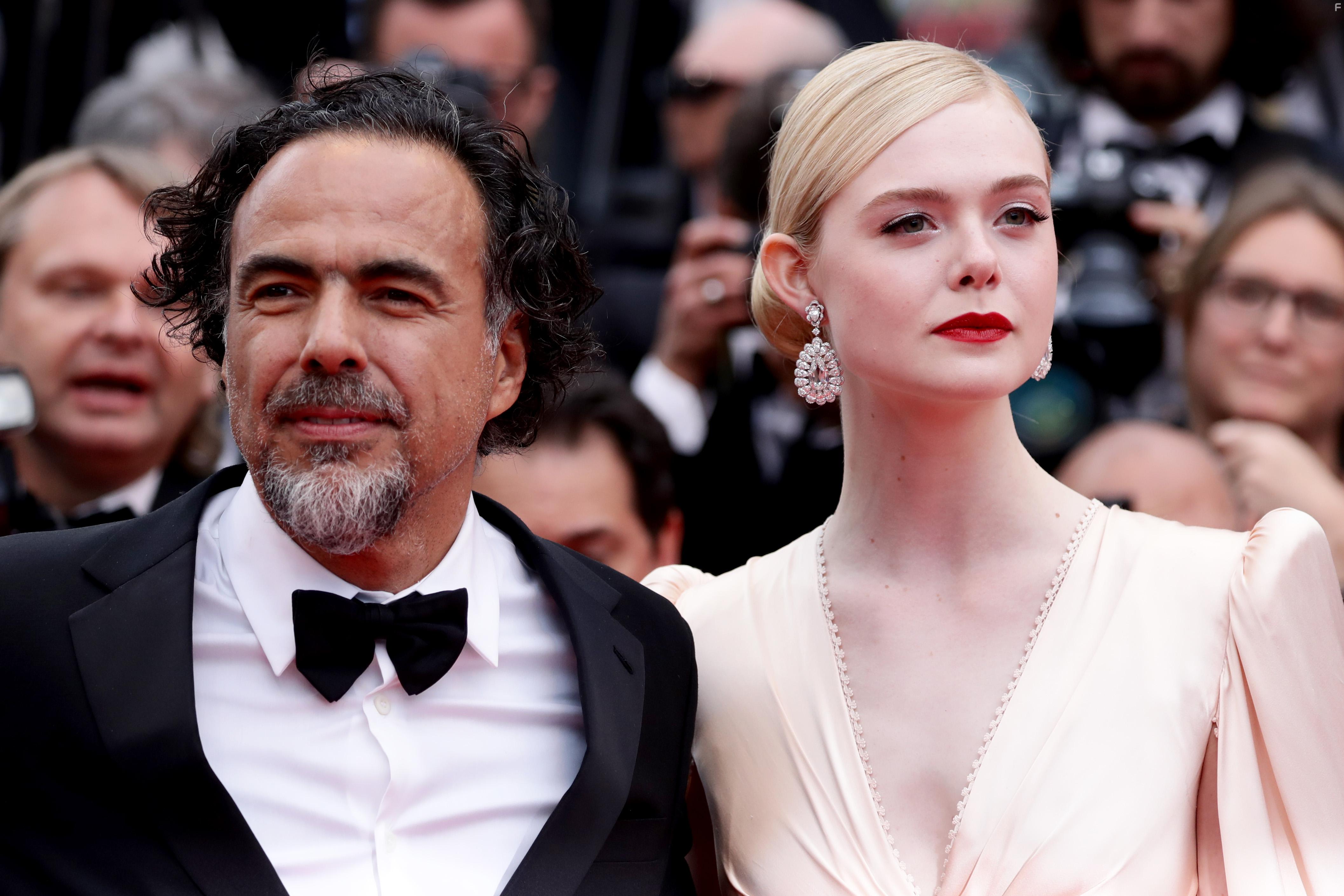 Alejandro G. Irritu and Elle Fanning at an event for The Dead Don't Die (2019)