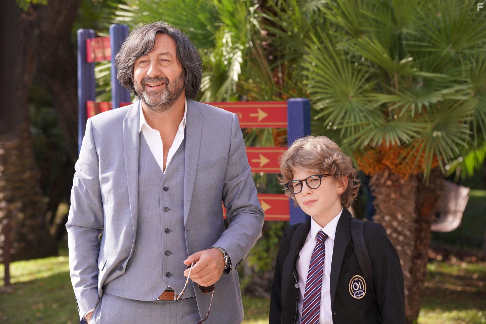 Kad Merad and Lopold Moati in Just a Gigolo (2019)