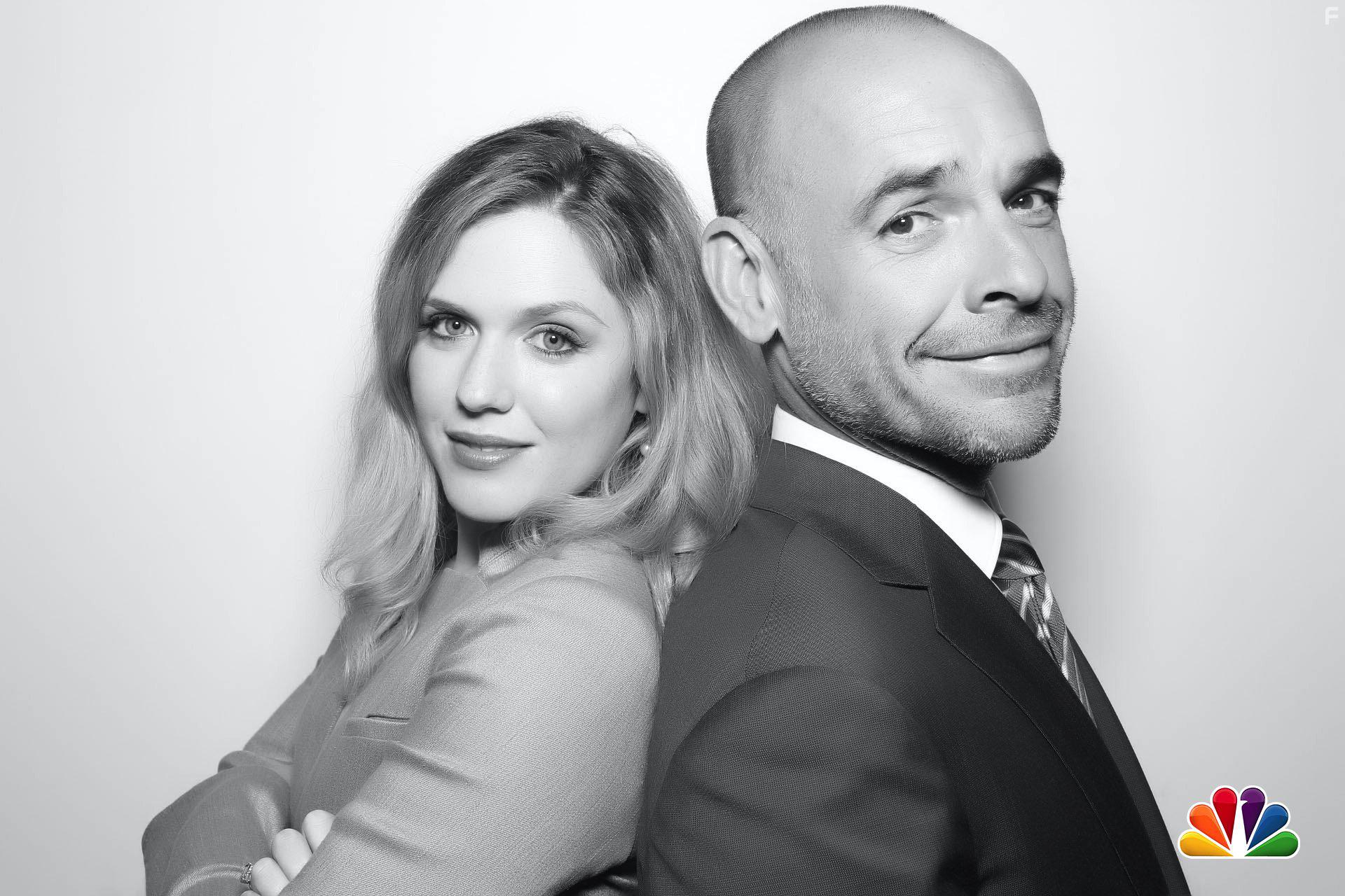 Paul Blackthorne and Harriet Dyer at an event for The InBetween (2019)