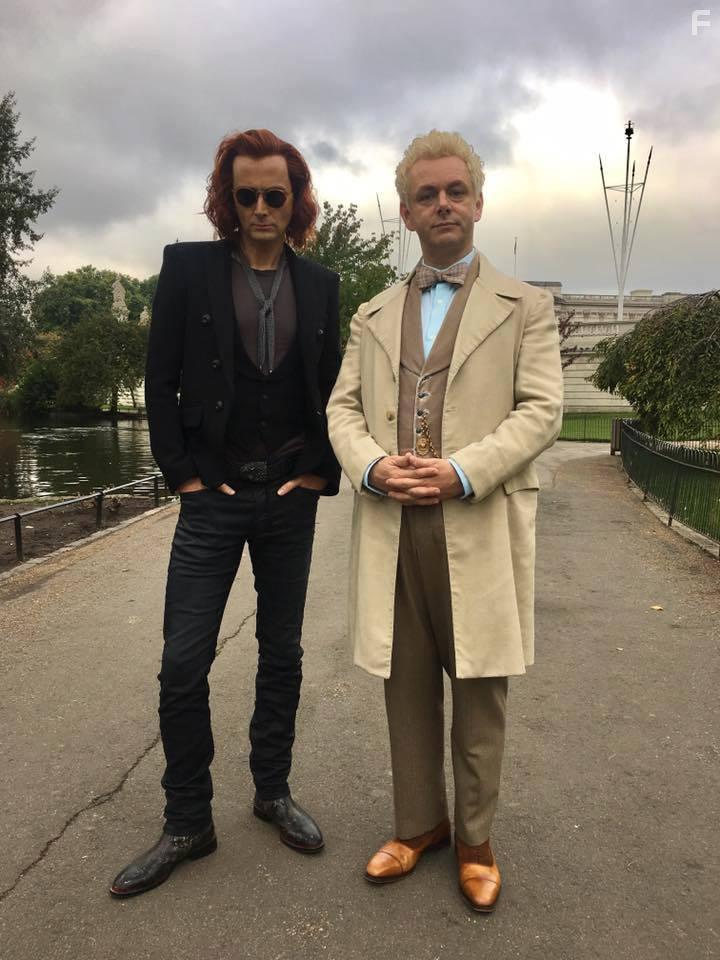 Michael Sheen and David Tennant in Good Omens (2019)