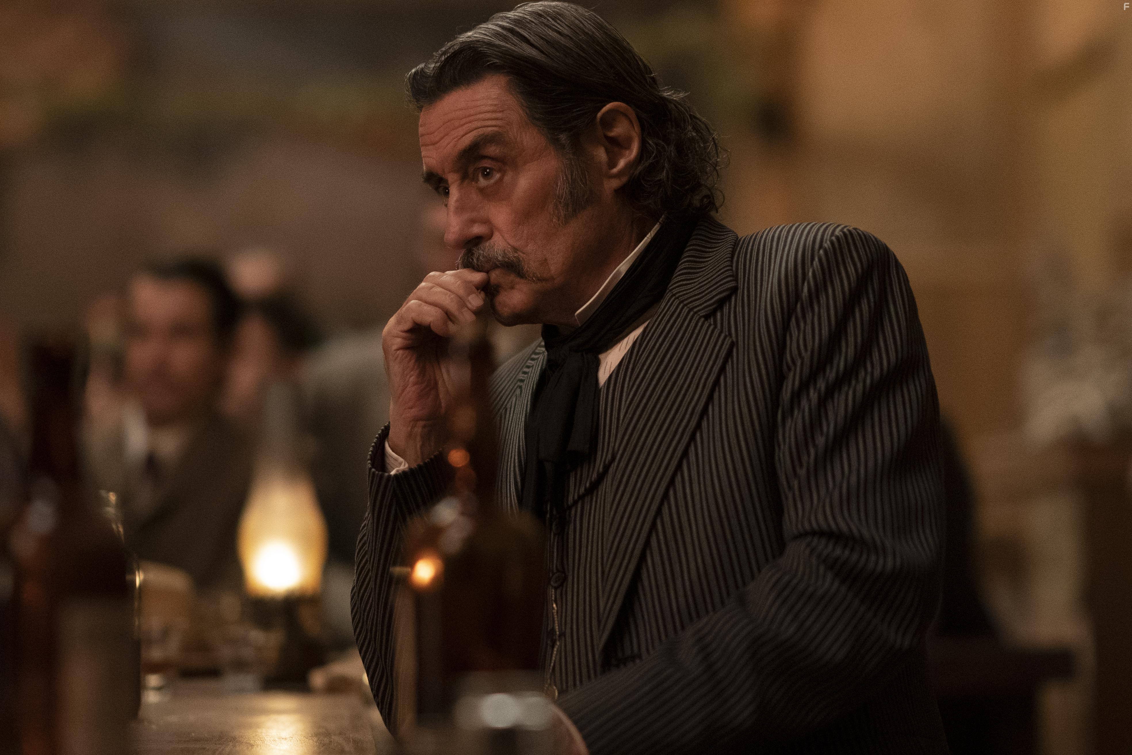 Ian McShane in Deadwood (2019)