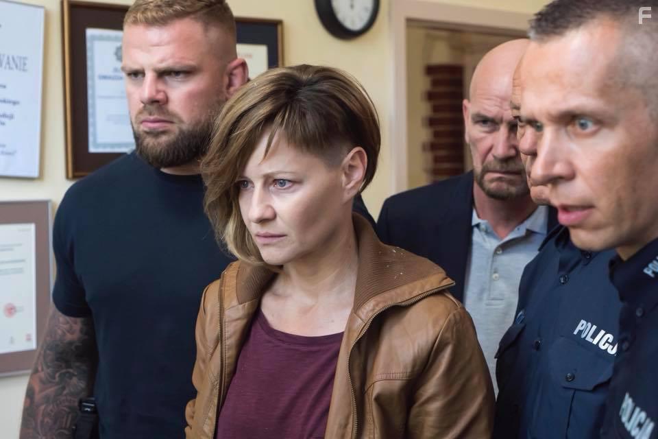 Malgorzata Kozuchowska, Igor Kujawski, and Karol Bedorf in Plagi Breslau (2018)