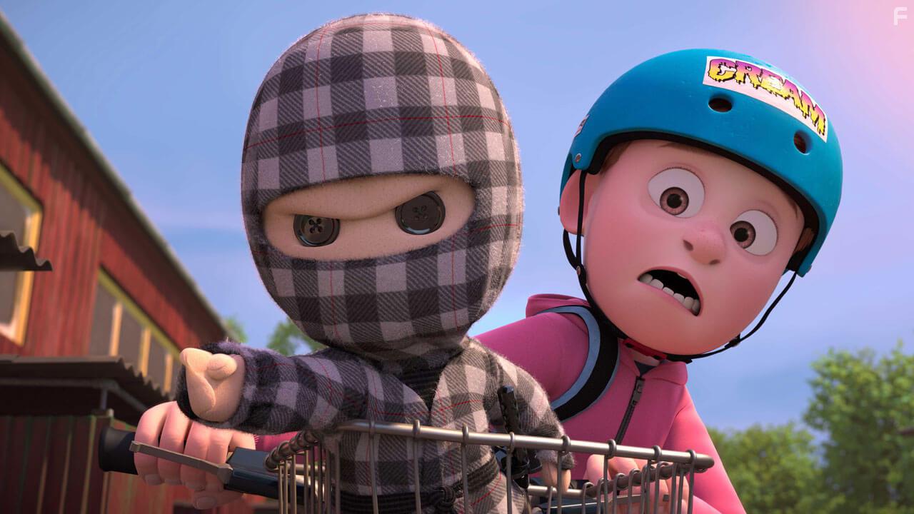 Anders Matthesen and Alfred Bjerre Larsen in Ternet ninja (2018)