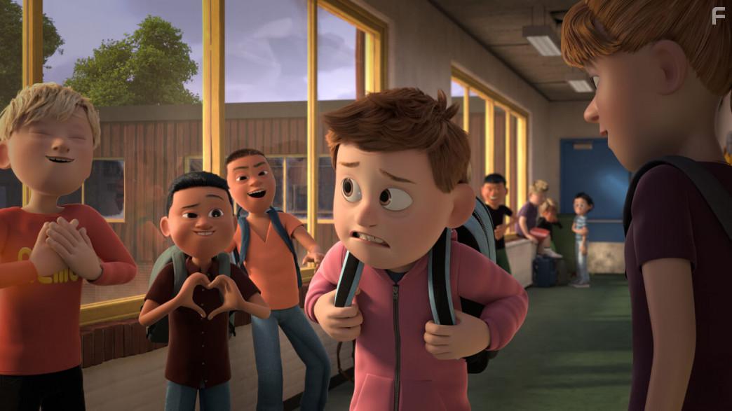 Anders Matthesen and Alfred Bjerre Larsen in Ternet ninja (2018)