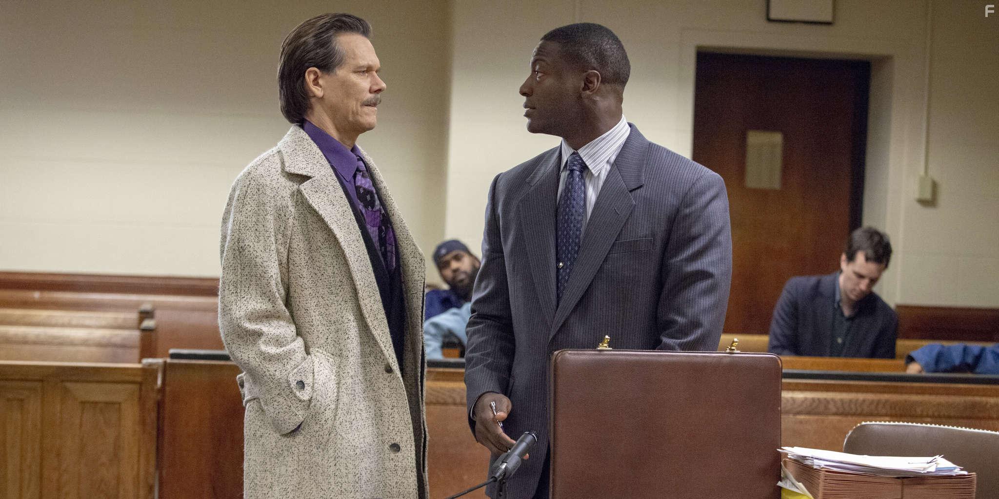 Kevin Bacon and Aldis Hodge in City on a Hill (2019)