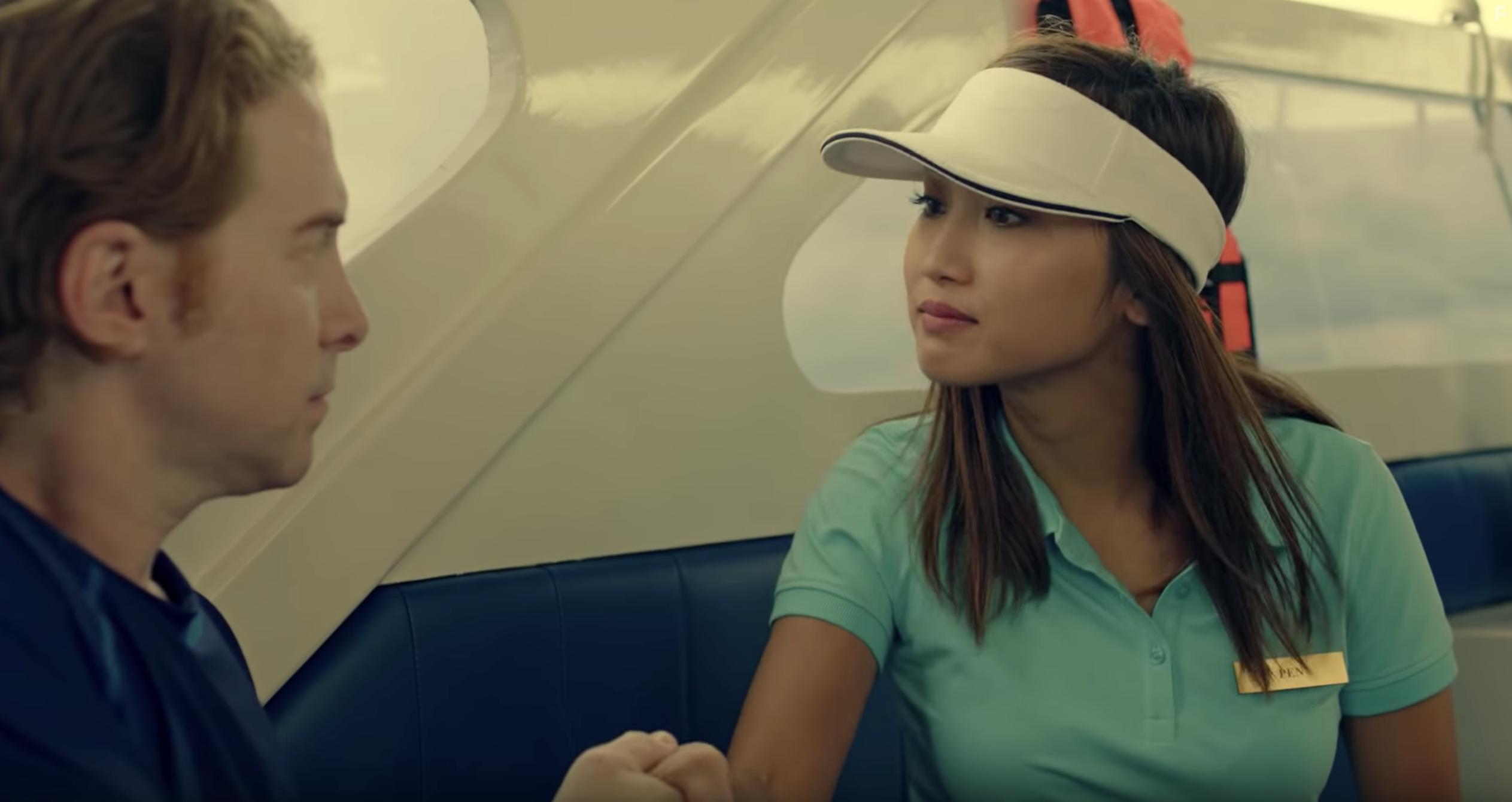 Seth Green and Brenda Song in Changeland (2019)