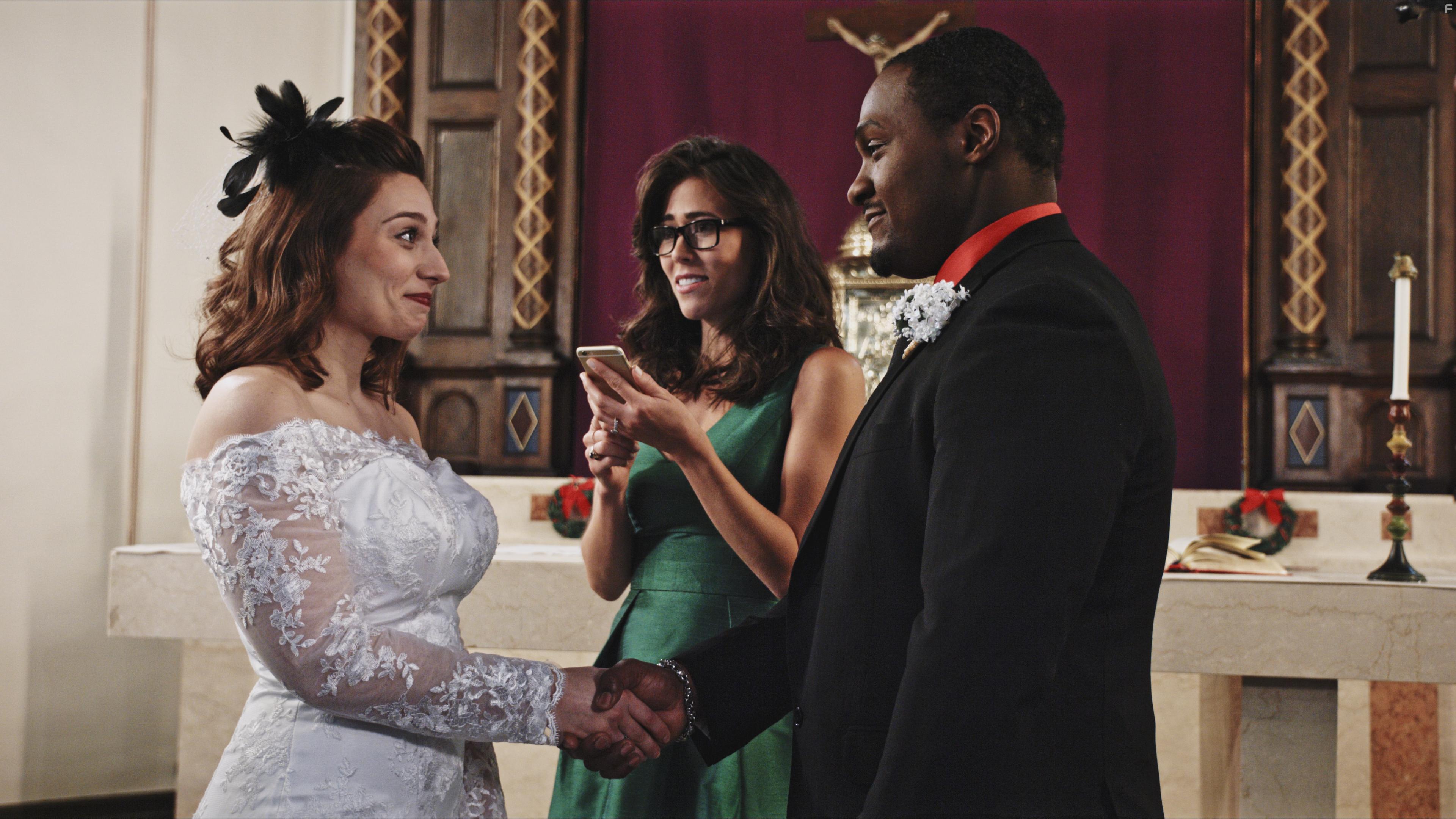 Jill Durso, Lauren Moore, and Shabazz Green in Romance in the Digital Age (2017)