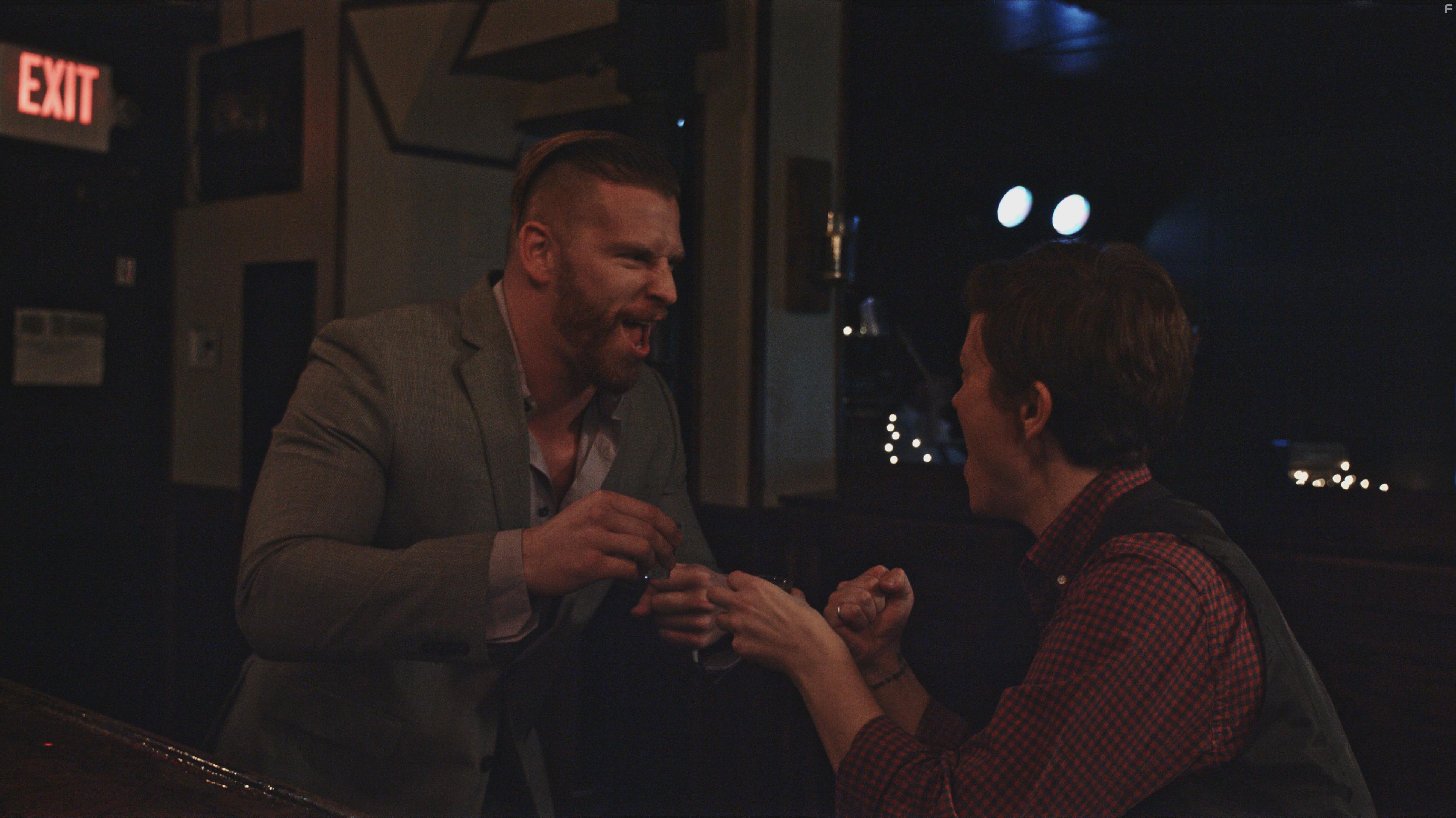 Brian Myers and Stacey Raymond in Romance in the Digital Age (2017)