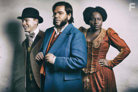 Matt Berry, Susan Wokoma, and Freddie Fox in Year of the Rabbit (2019)
