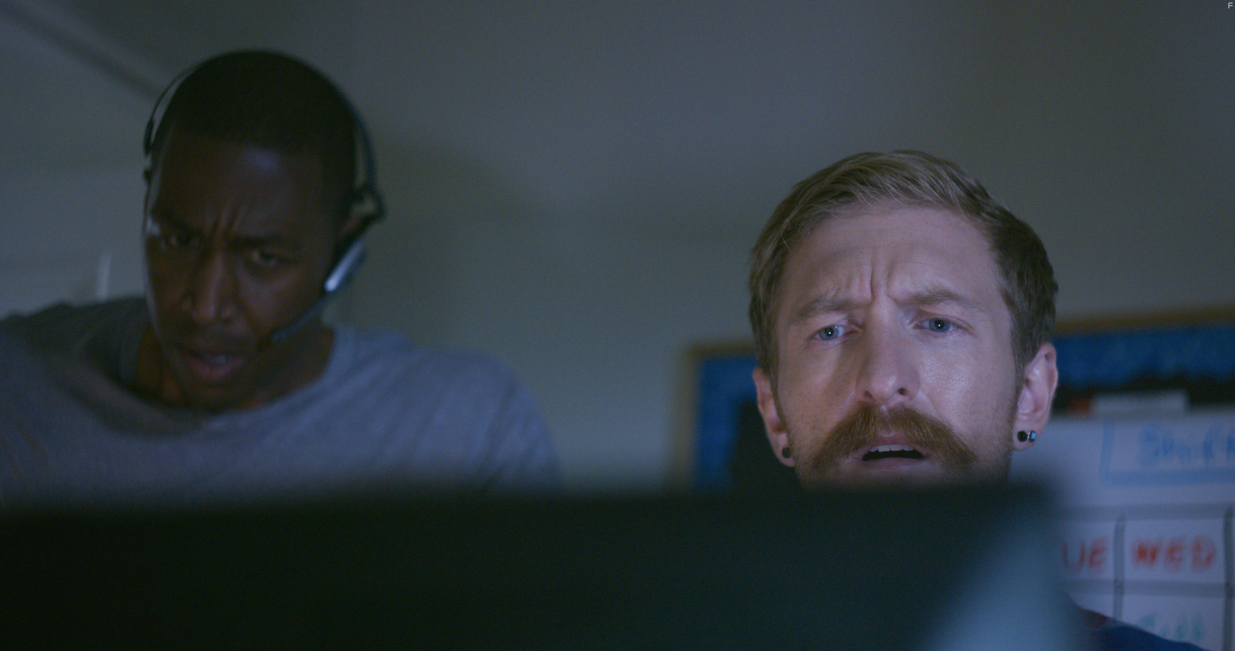 Corey Jackson and Mike Mizwicki in Shadows in Mind (2019)