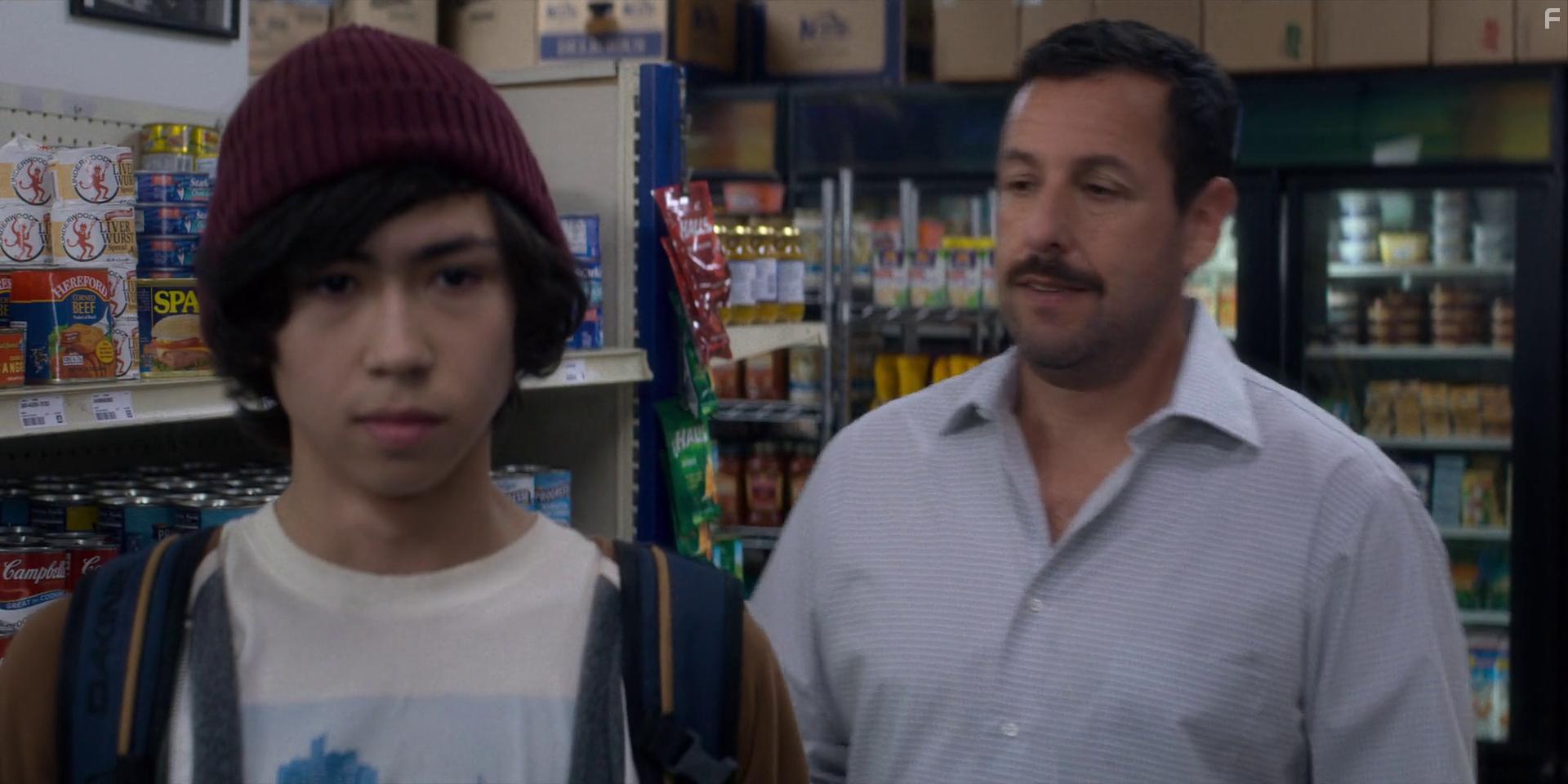 Adam Sandler and Riley Lennon Nice in Murder Mystery (2019)