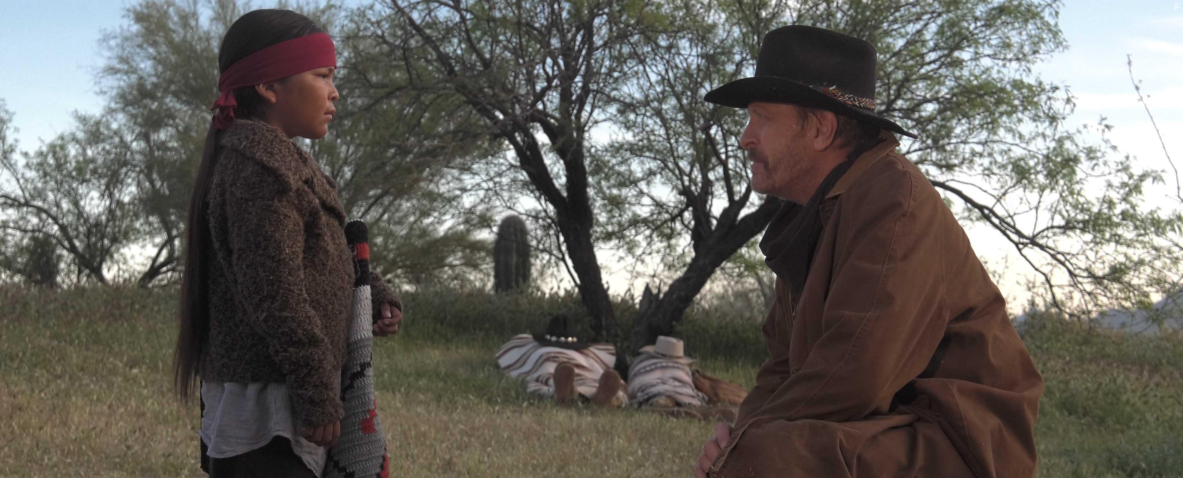 Paul Winters and Aden Yazzie in Run for the High Country (2018)