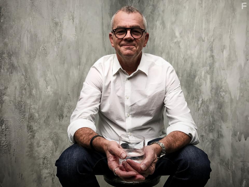 Jordan Roberts at an event for Burn Your Maps (2016)