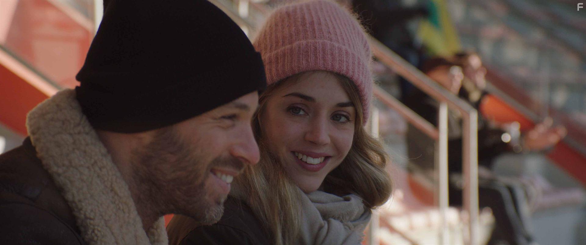 Franck Gastambide and Alice Isaaz in La surface de rparation (2017)