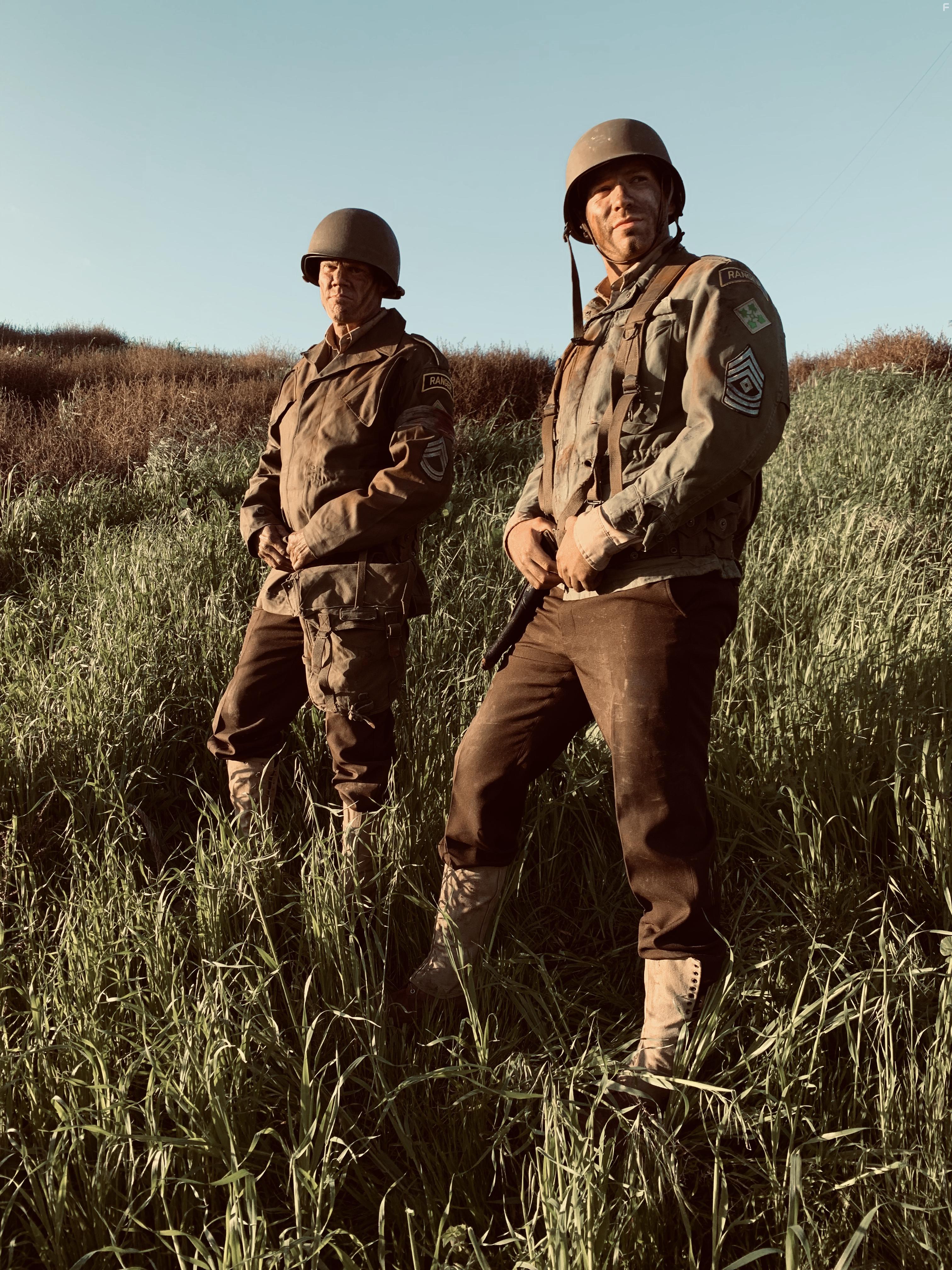 Geoff Meed and Jesse Kove in D-Day (2019)
