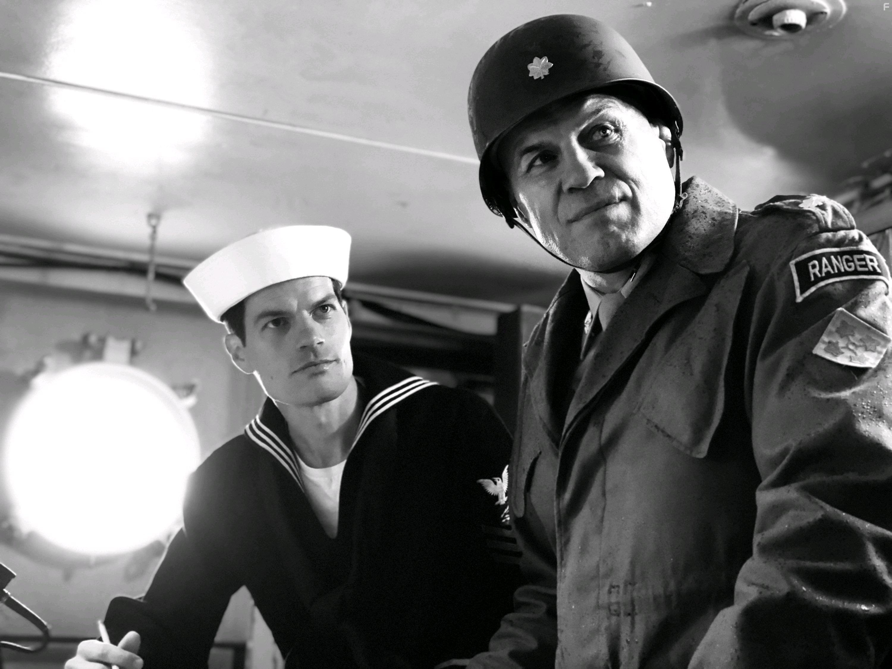 Randy Couture and Philip Nathanael in D-Day (2019)