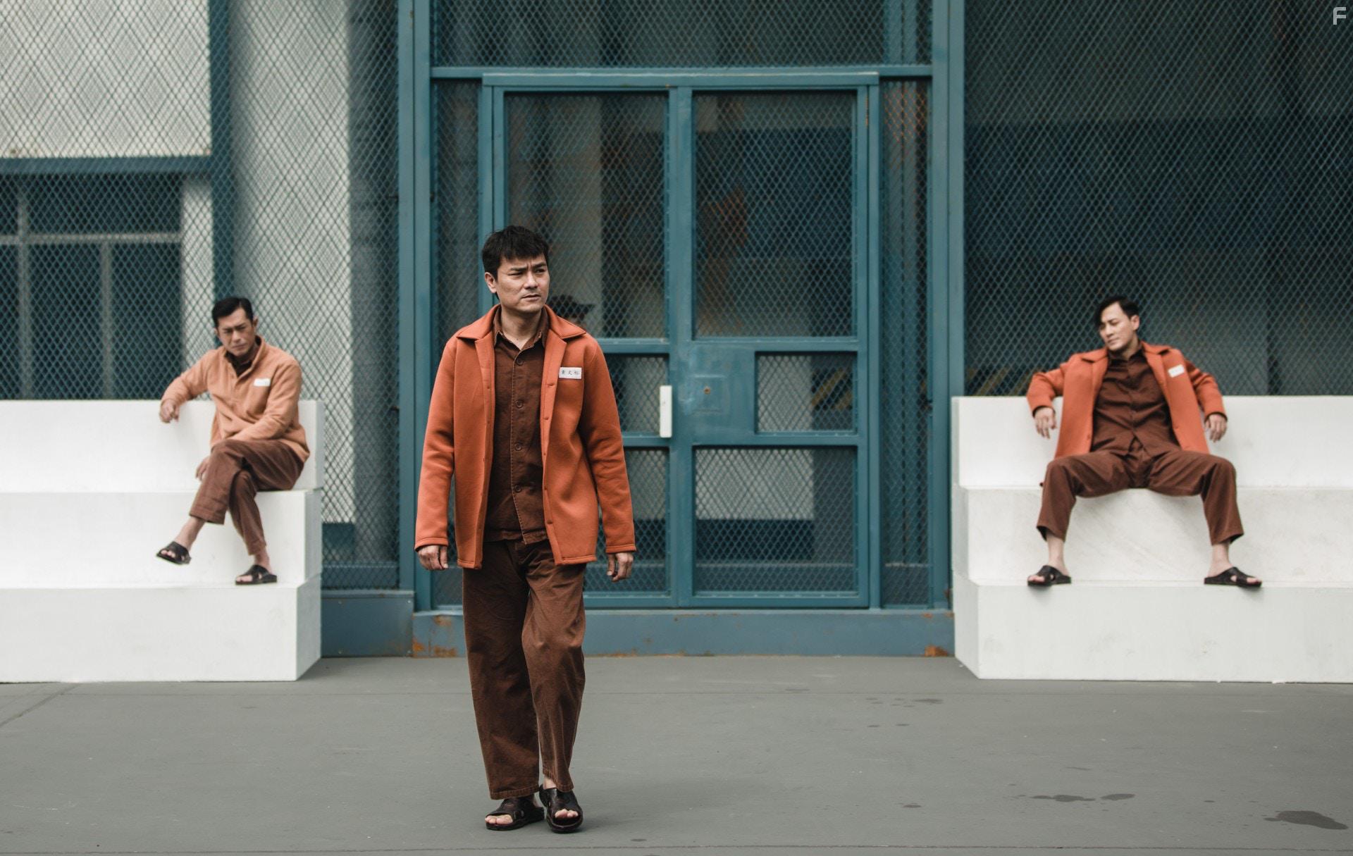 Louis Koo, Ka Tung Lam, and Raymond Lam in 'P' fung bou (2019)