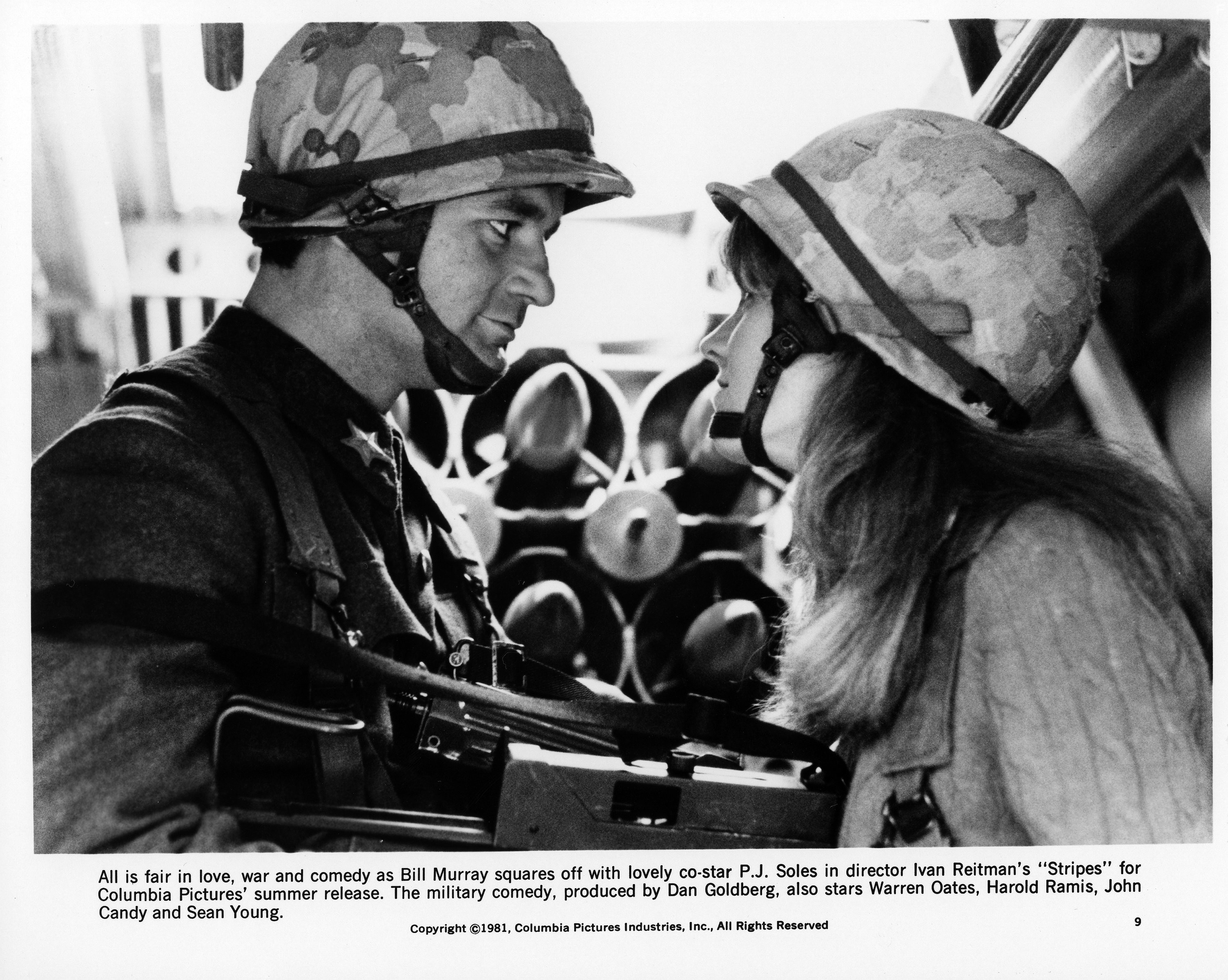 Bill Murray and P.J. Soles in Добровольцы поневоле (1981)