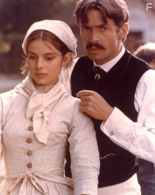 Nastassja Kinski and Leigh Lawson in Тэсс (1979)
