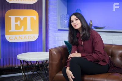 Monica Bellucci at an event for Nekrotronic (2018)