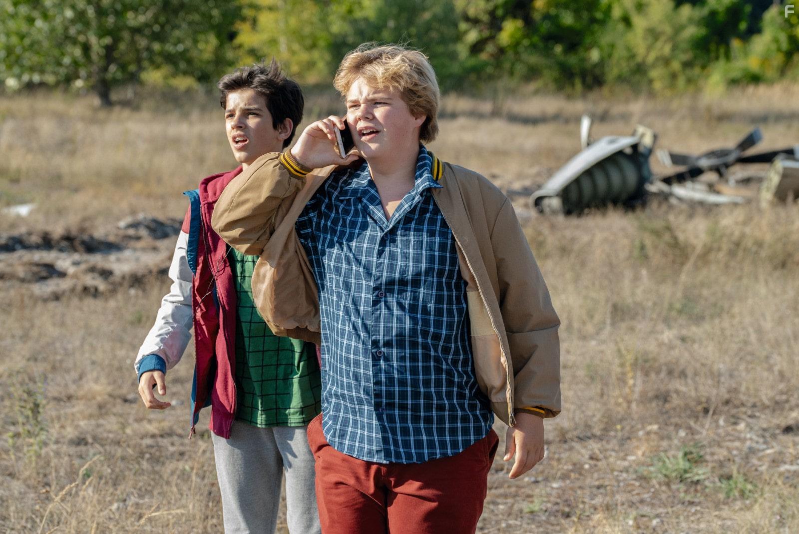 Ilyes Moutaoukkil and Lorenzo Germeno in TKKG (2019)