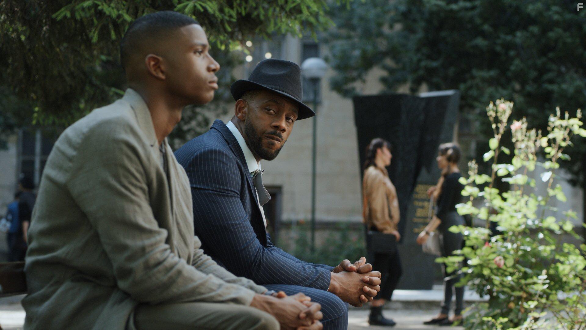 Richard Blackwood and Martin Bobb-Semple in Pandora (2019)