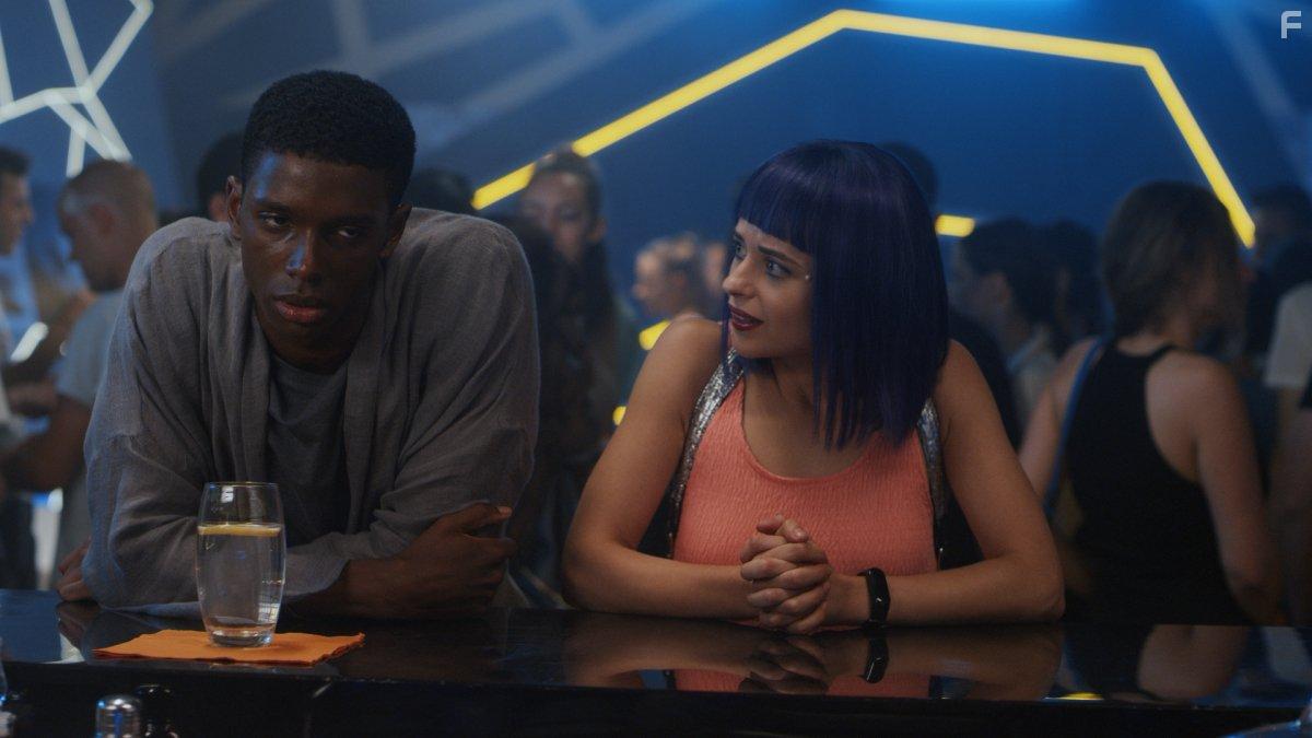 Raechelle Banno and Martin Bobb-Semple in Pandora (2019)