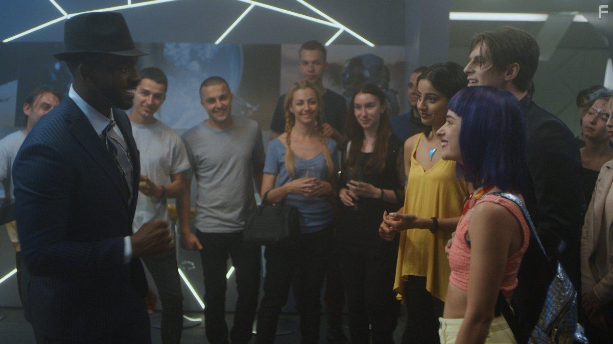 Tommie Earl Jenkins, Ben Radcliffe, and Raechelle Banno in Pandora (2019)