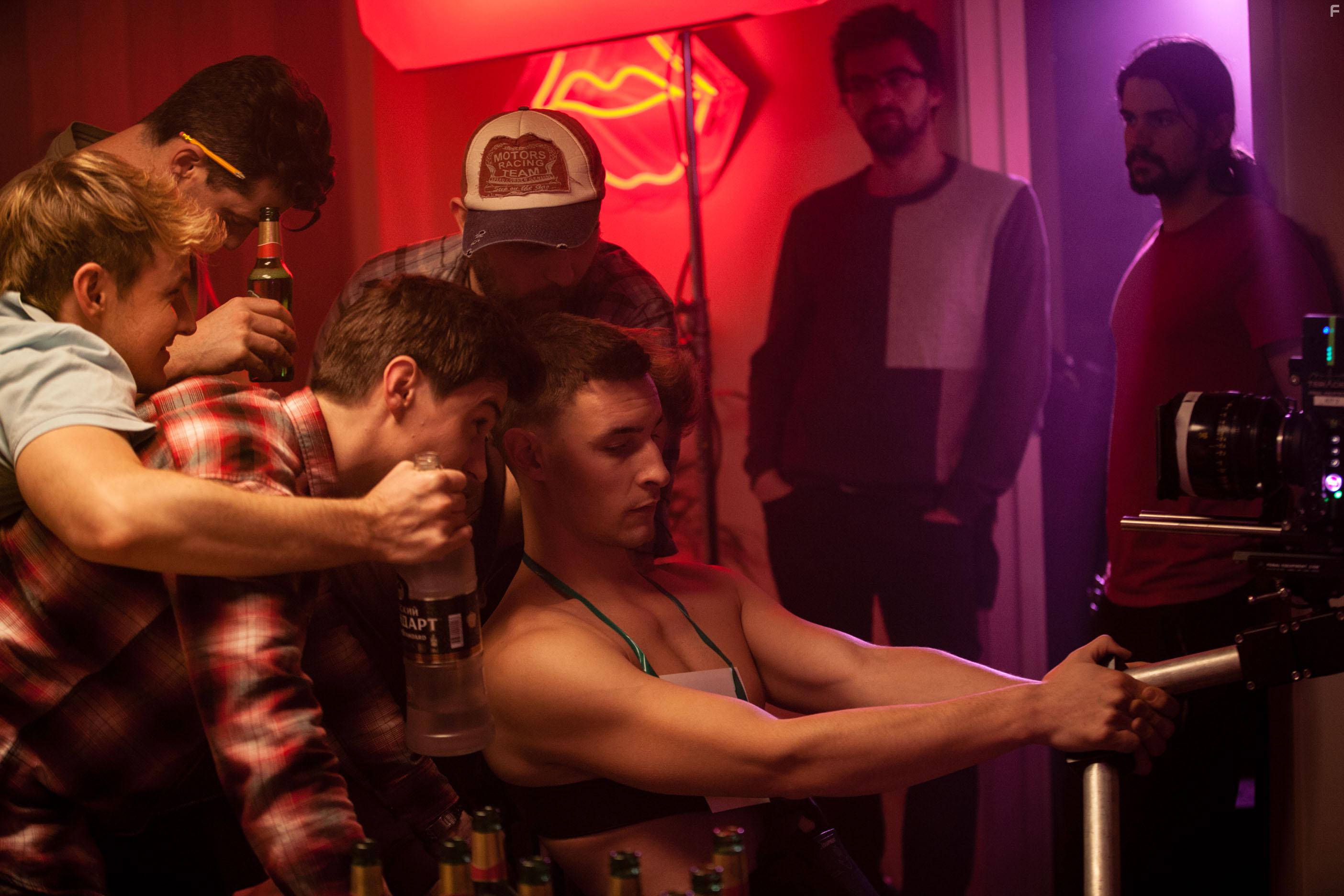 Frederick Szkoda, Eddie Usher, Cassidy Little, and Scott Watson in Centurion (2017)