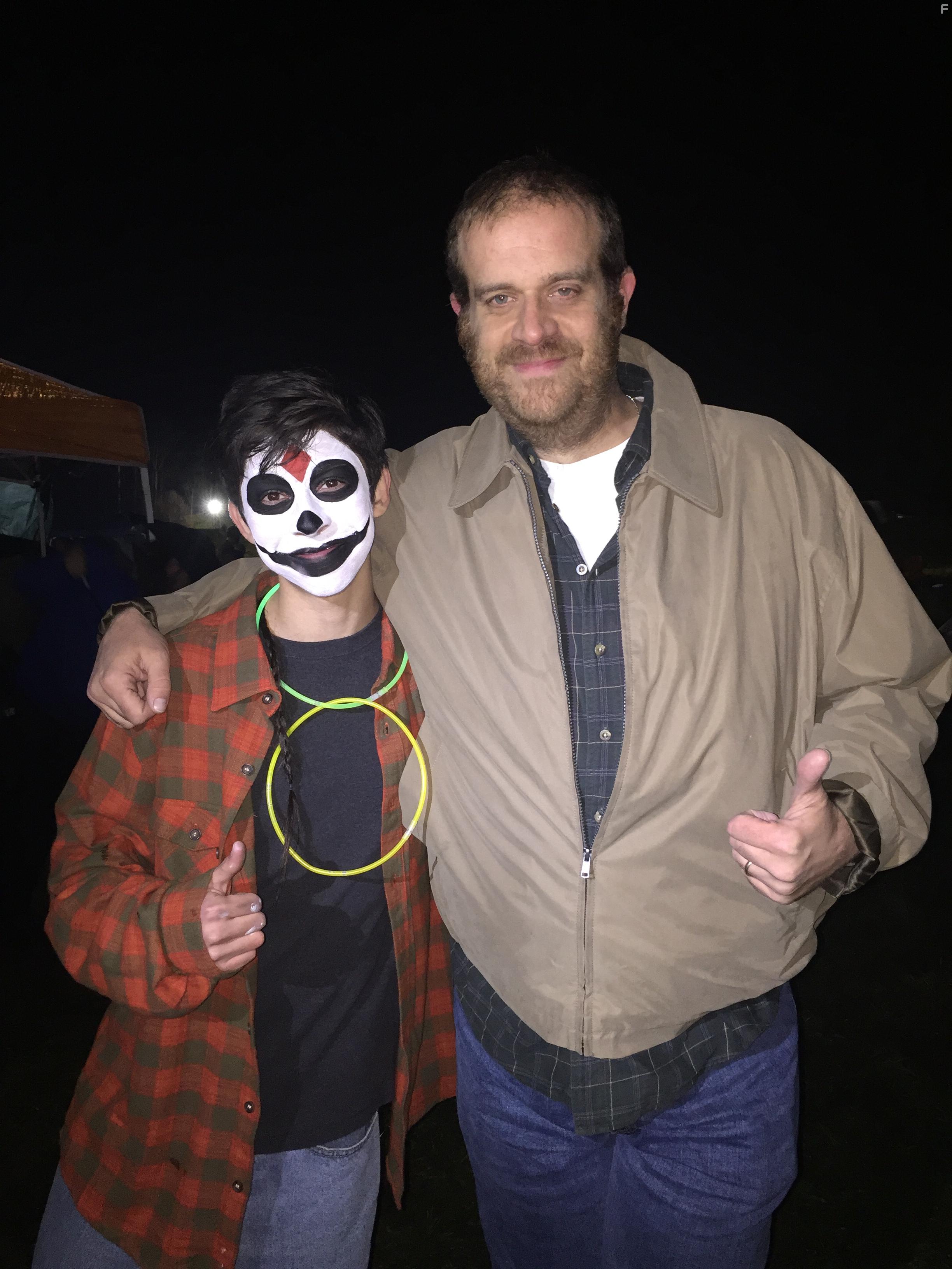 As Dennis aka Baby Joker in " Family " with Eric Edelstein