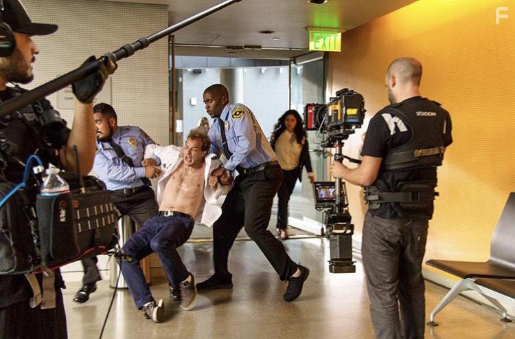 Rene Heger, Joel Marsh, and Noemi Gonzalez in Dark/Web (2019)