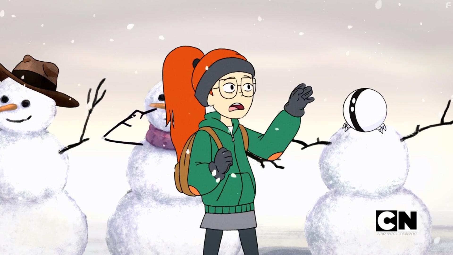 Jeremy Crutchley, Ashley Johnson, and Owen Dennis in Infinity Train: The Grid Car (2019)