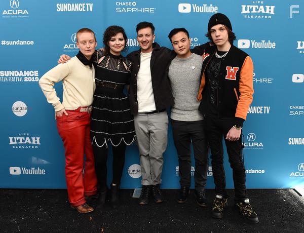 Leo Sheng at the world premiere of 'Adam' at the Sundance Film Festival 2019
