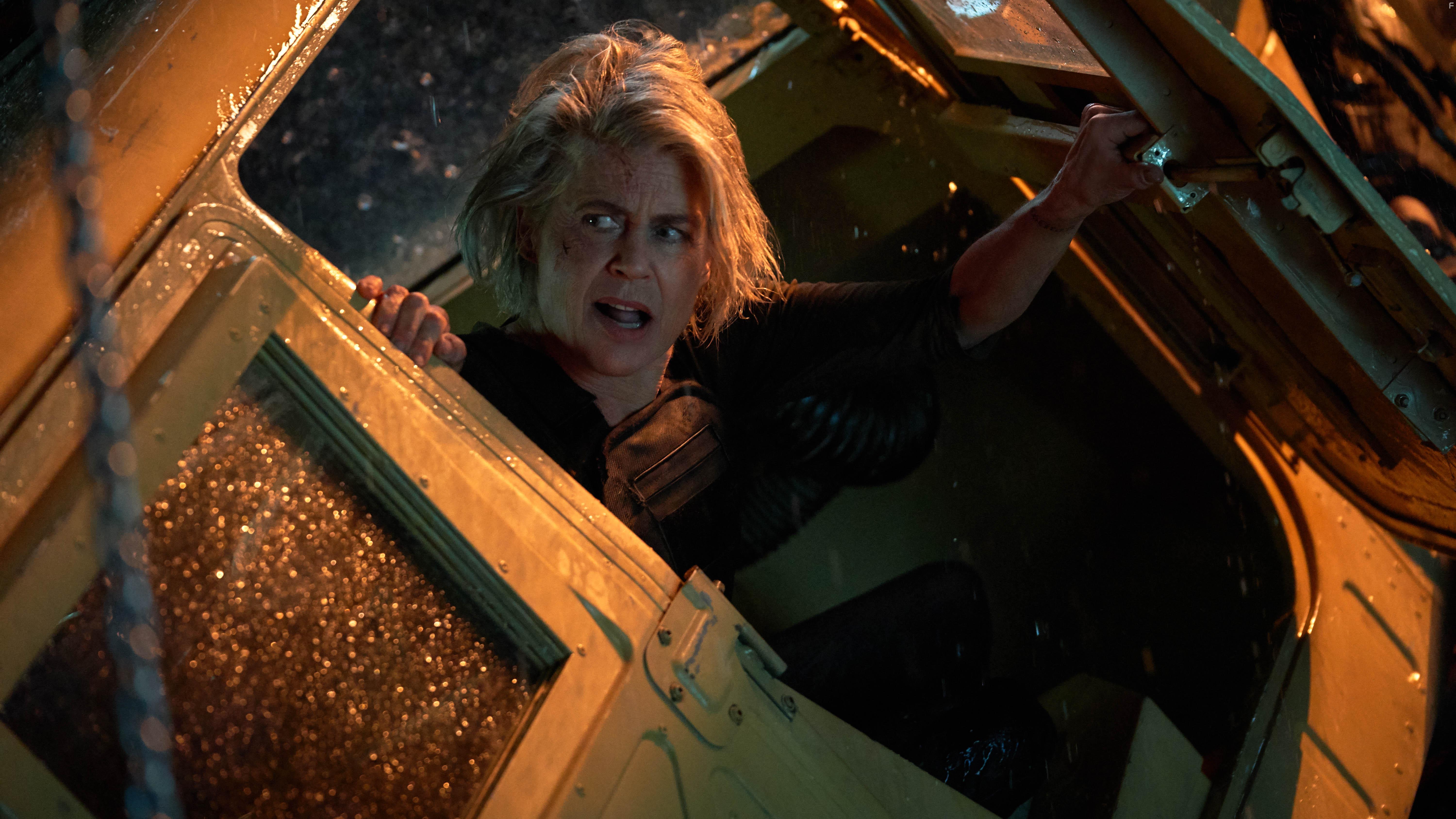 Linda Hamilton in Terminator: Dark Fate (2019)