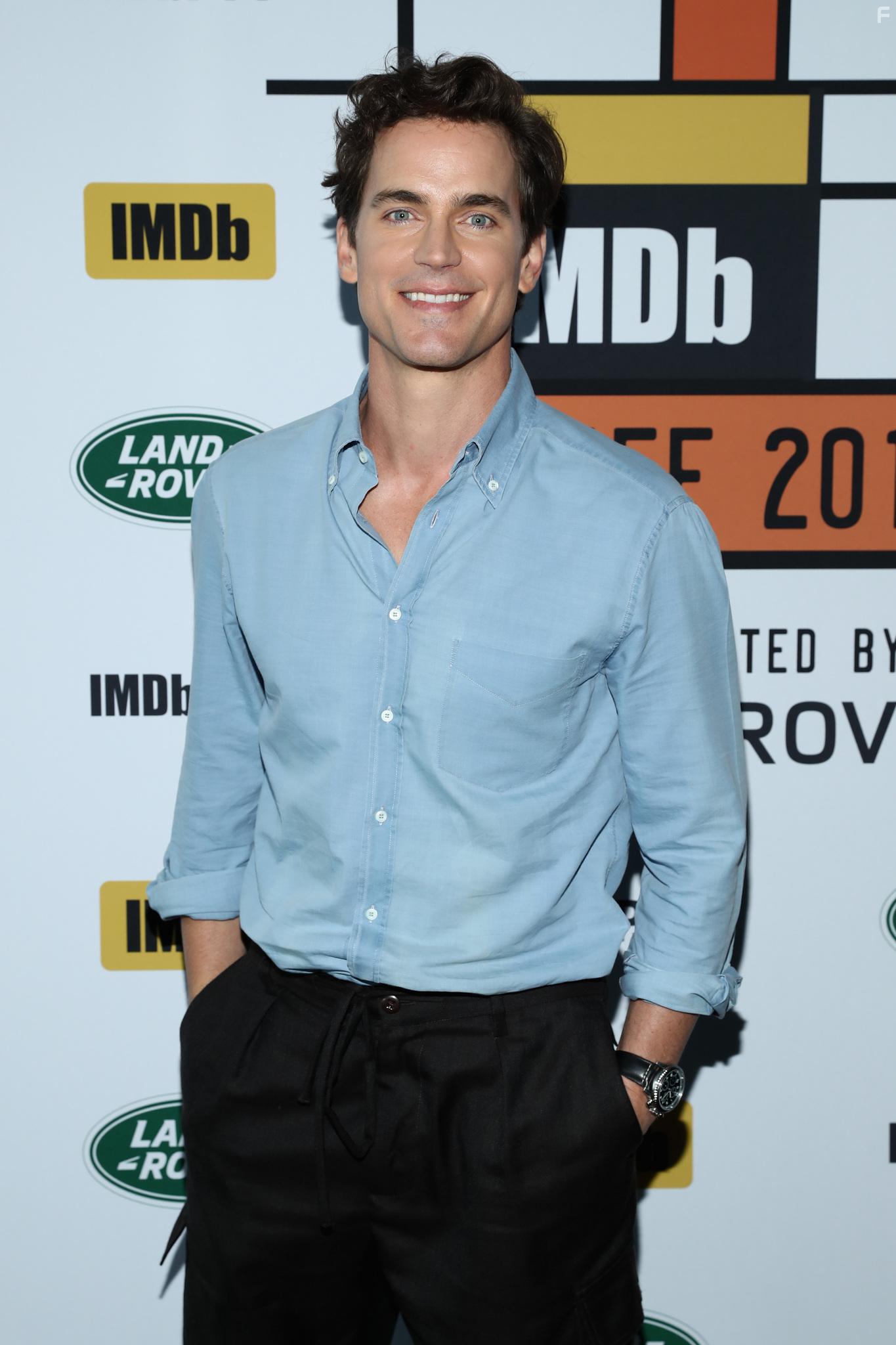 Matt Bomer at an event for Papi Chulo (2018)
