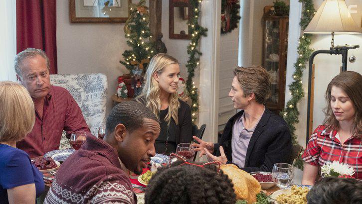 John James, Bobby Campo, Shadner Ifrene, Lily Anne Harrison, Reece Ennis, and Alex Cheeks in Christmas Camp (2018)