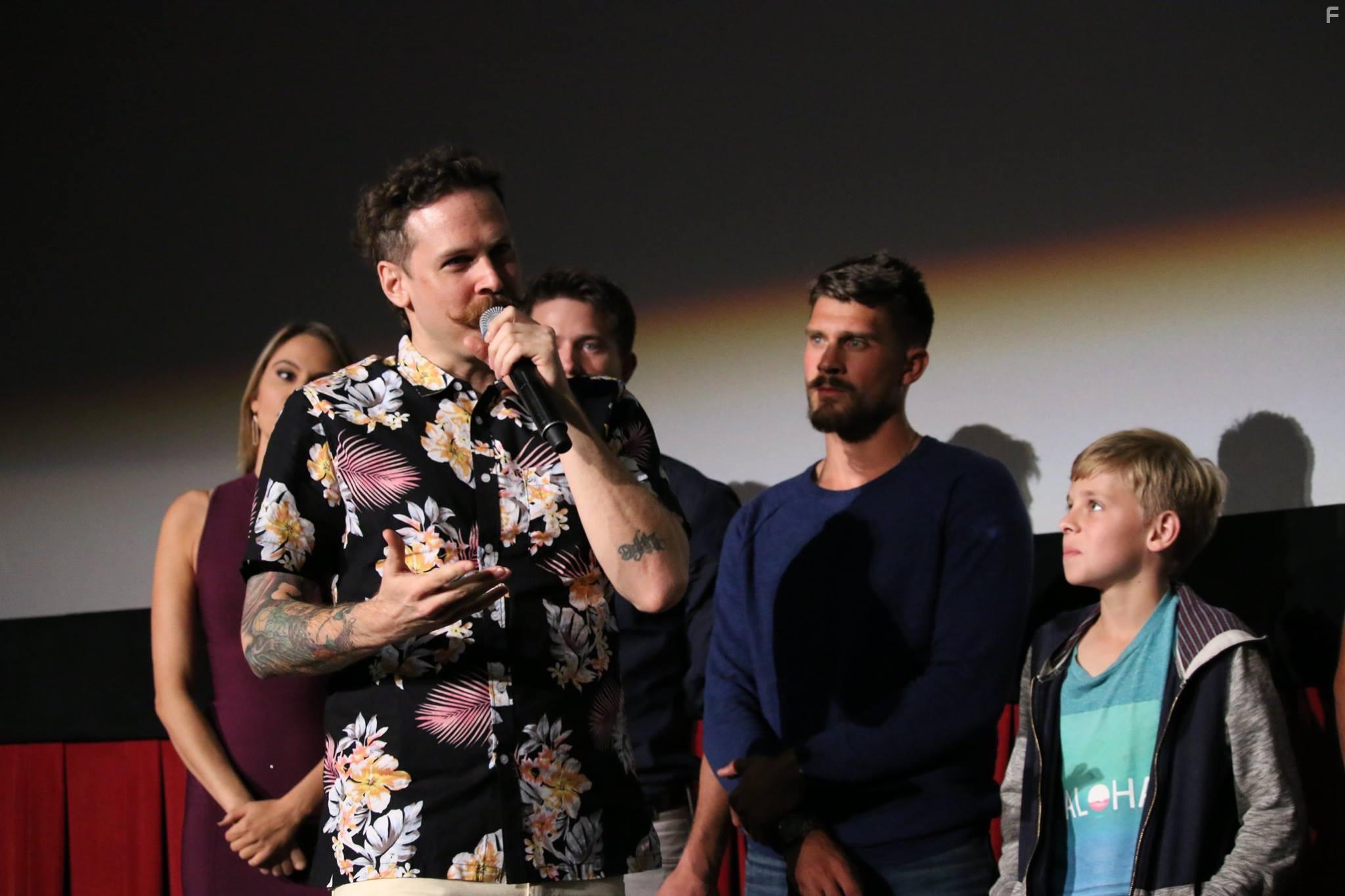 Sean Russel Herman, Kevin Renwick, and Landon Renwick at an event for Grief (2017)