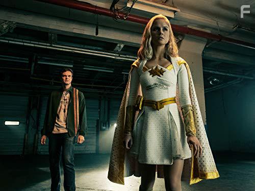 Erin Moriarty and Jack Quaid in The Boys (2019)