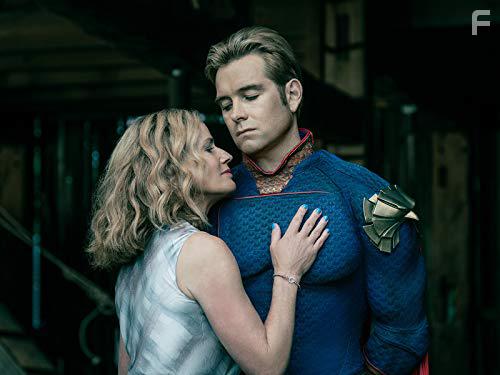 Elisabeth Shue and Antony Starr in The Boys (2019)