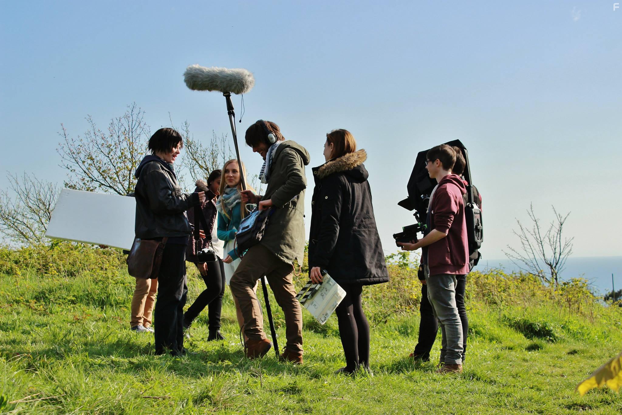 Joni Juutilainen, Daniel Grasskamp, Faye Sewell, and Jodie Hirst in Cat Skin (2017)