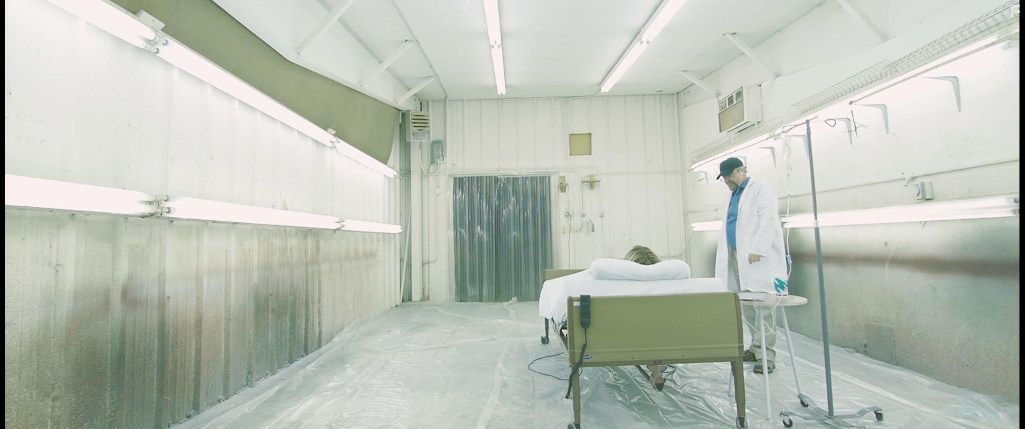 Brittany Kragerud and Tom Isenberg in Hayflick Limit (2017)