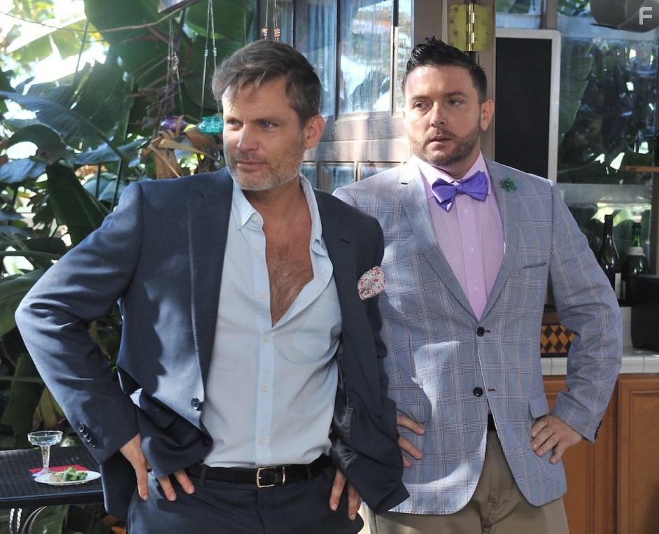 Casper Van Dien and Nick Nicotera in Madness in the Method (2019)