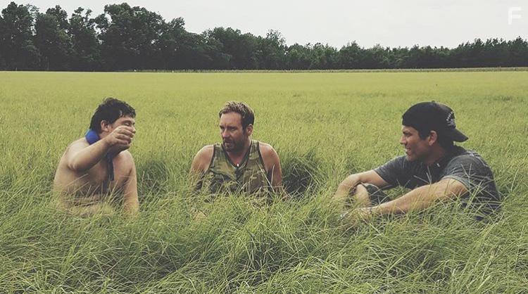 Michael Schwartz, Tyler Nilson, and Zack Gottsagen in The Peanut Butter Falcon (2019)